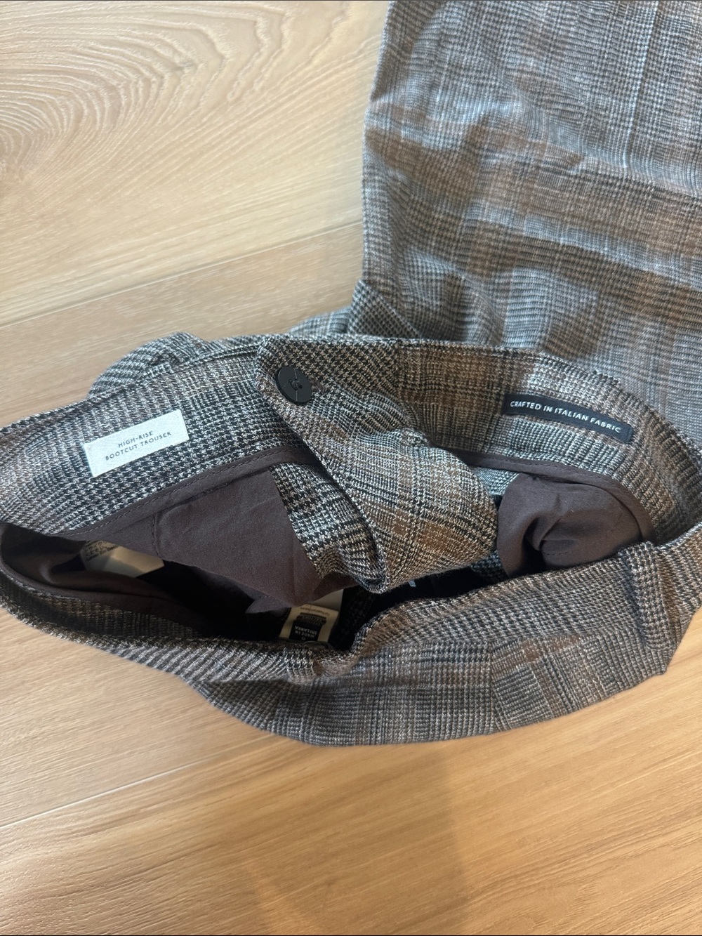 Madewell High-Rise Bootcut Trouser NWT sz 0 - Picture 9 of 13